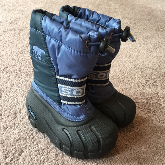 Sorel Blue Commander Snow Boots - Picture 2 of 5
